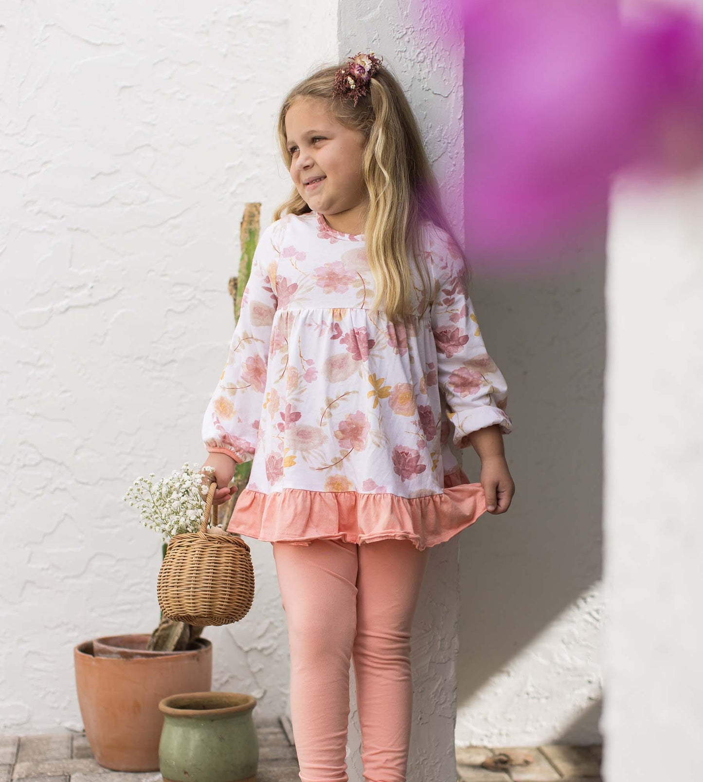 Vacay Floral Organic Cotton Set