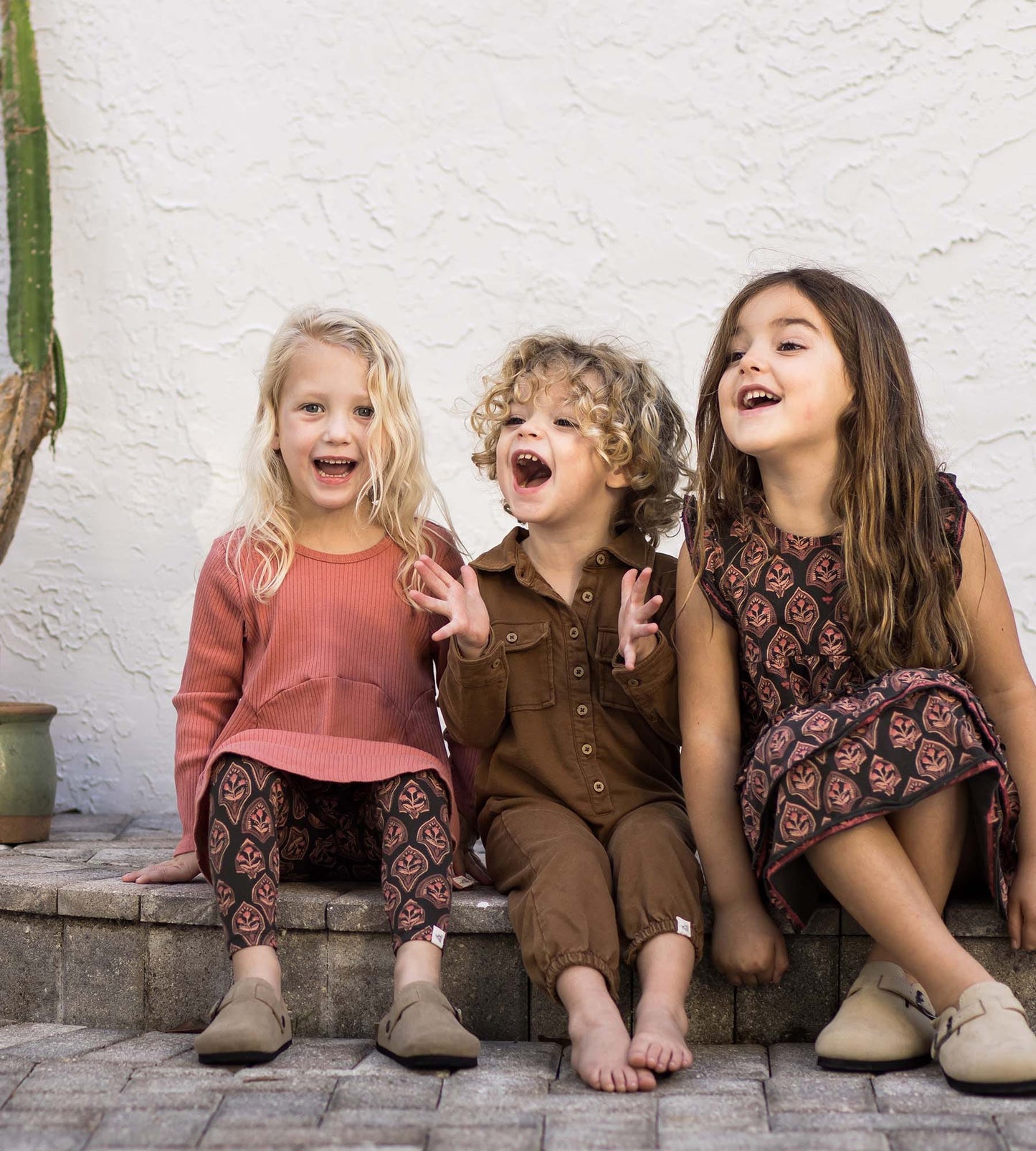 Floral Arches Organic Cotton Set