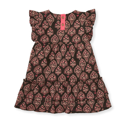 Floral Arches Organic Cotton Dress
