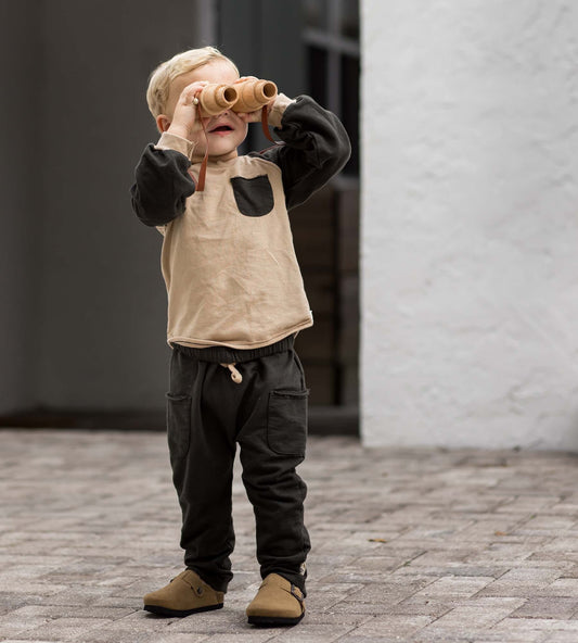 Organic Cotton Raglan Crewneck Set