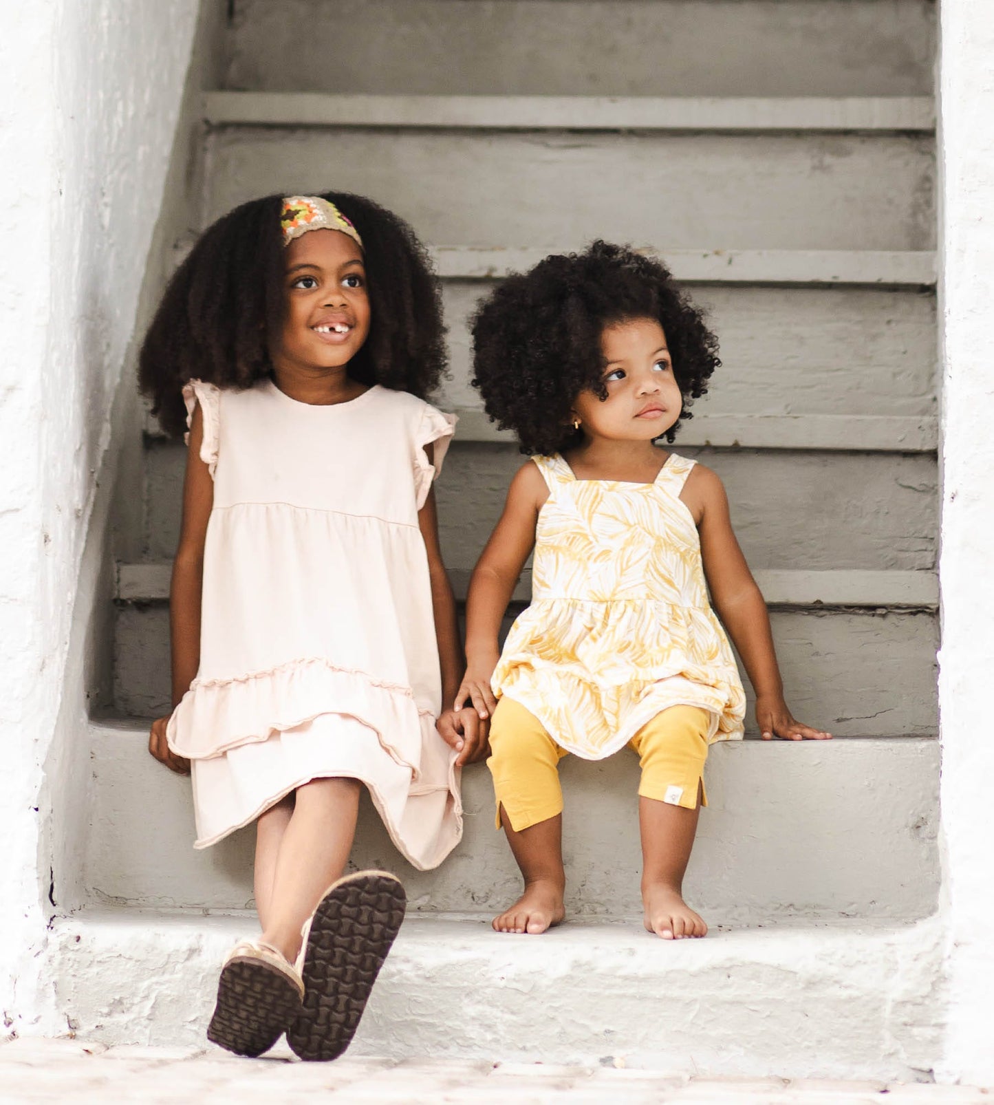 Organic Cotton Ruffle Pink Dress