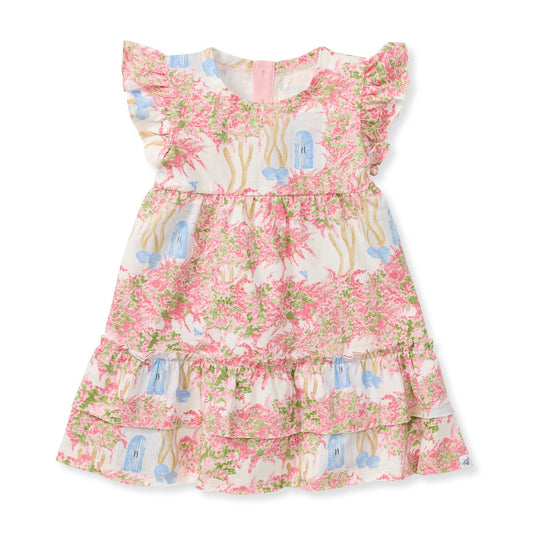 Doors of Santorini Organic Cotton Girl Dress