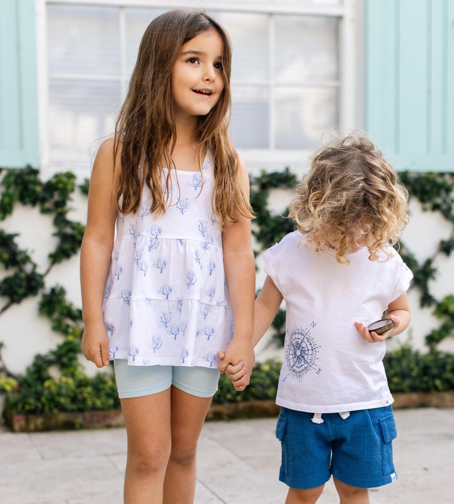 Little Explorer Boy Top & Shorts Set