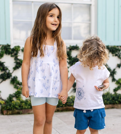 Little Explorer Boy Top & Shorts Set