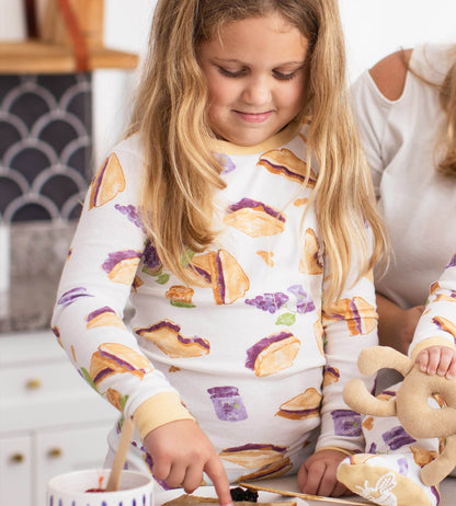 PB & J Organic Cotton Two-Piece Pajamas