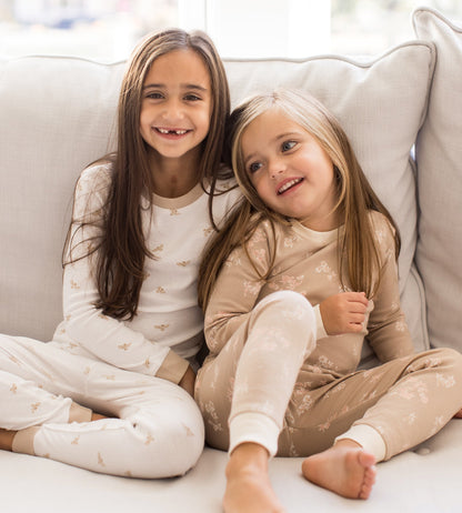 Whimsical Floral Organic Cotton Pajamas