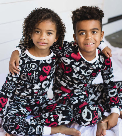 XO Doodles Organic Cotton 2-Piece Pajamas
