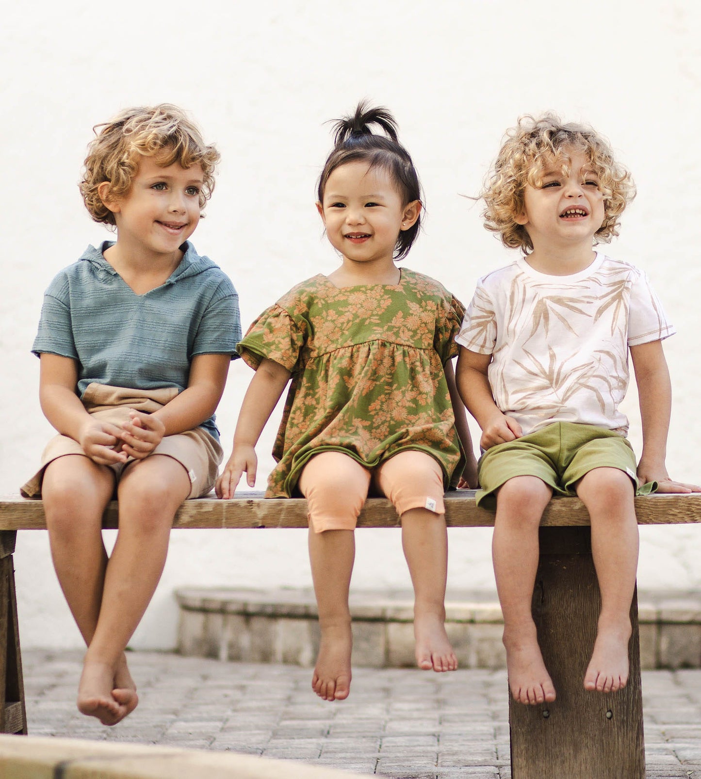 Shady Palms Organic Boy Top & Shorts Set