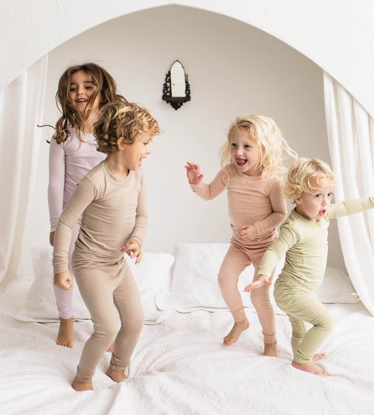 Honeysoft™ Two-Piece Pajamas - Mossy Green
