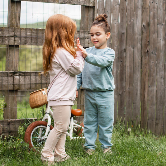 Organic Girl Sweatshirt & Pants Set