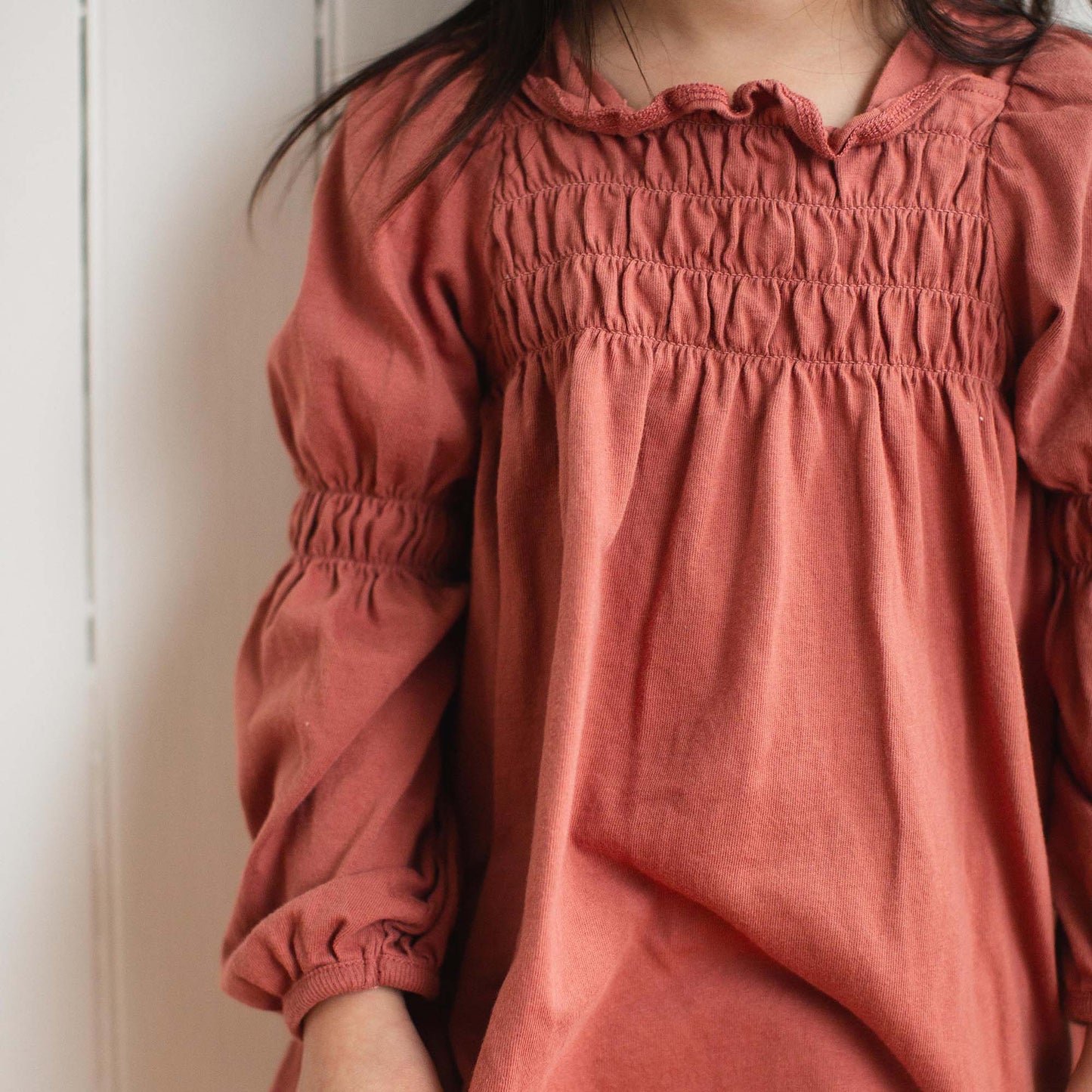 Smocked Organic Tunic & Pants Set