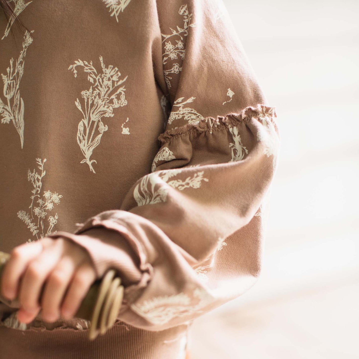 Little Wild Flower Sweatshirt & Pants Set