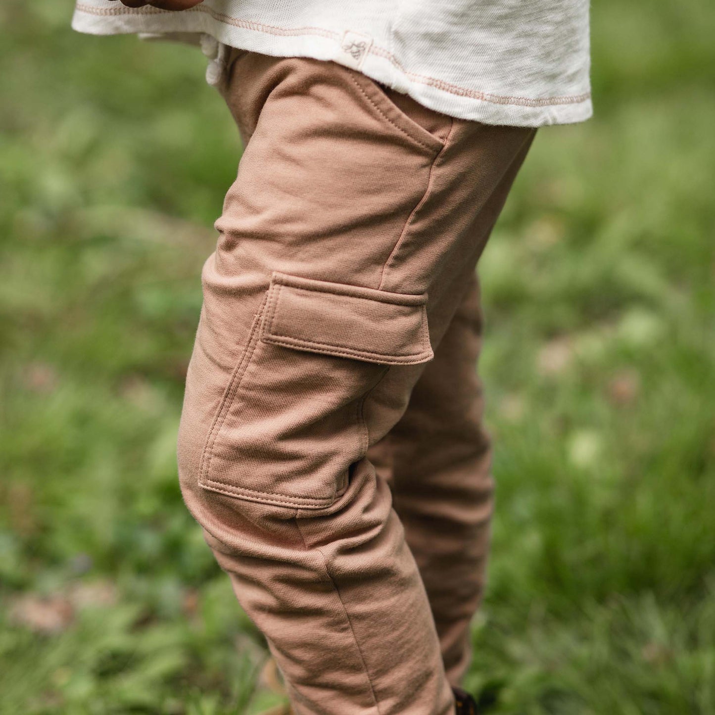 Chunky Slub Organic Boy Tee & Pants Set