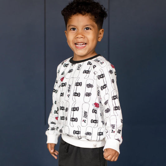Deck The Slopes Sweatshirt & Pants Set