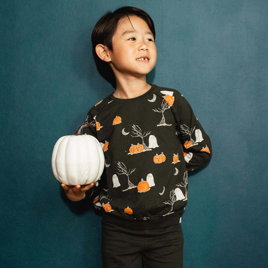 Midnight Fright Boy Sweatshirt & Pants Set