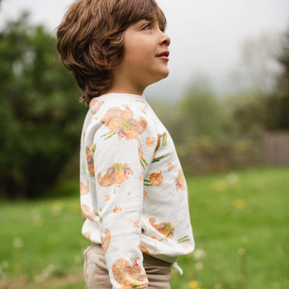 Happy Harvest Boy Sweatshirt & Pants Set