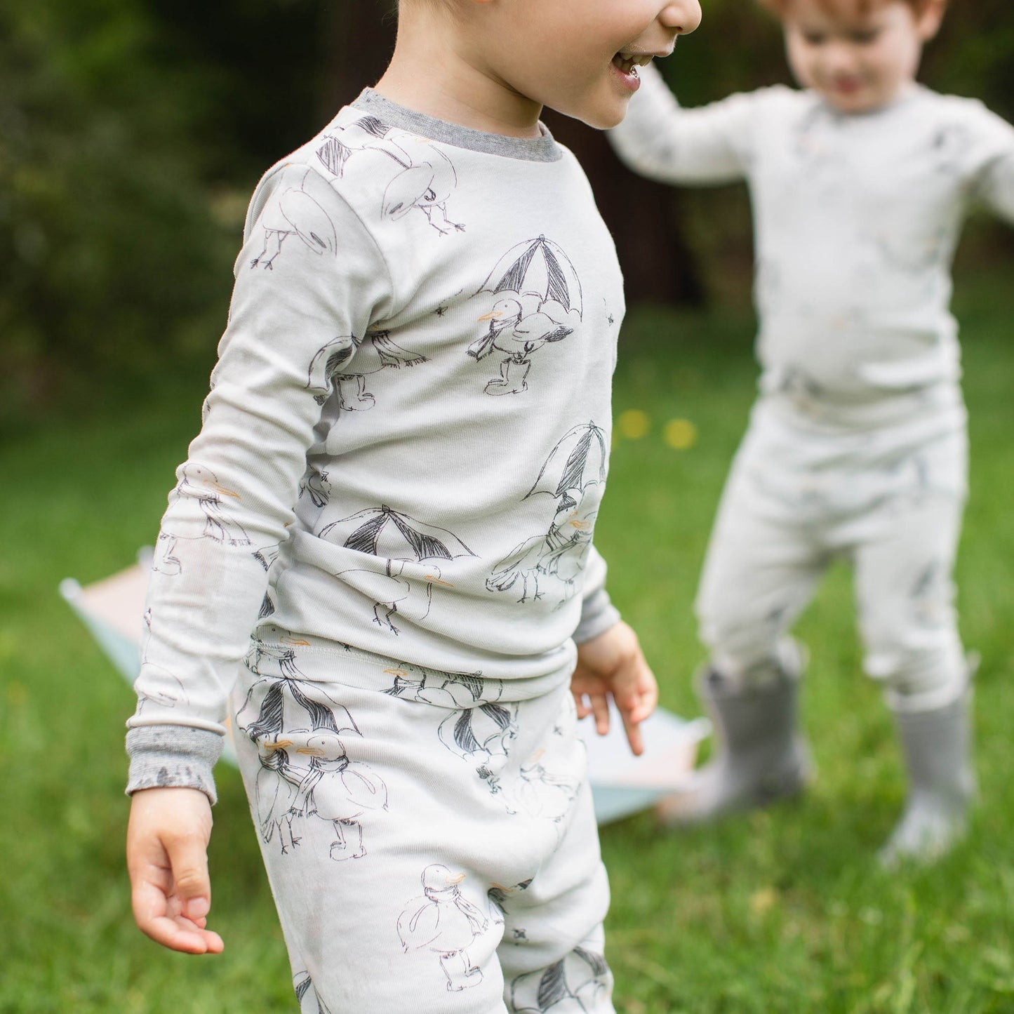 Silly Seagulls Organic Two-Piece Pajamas