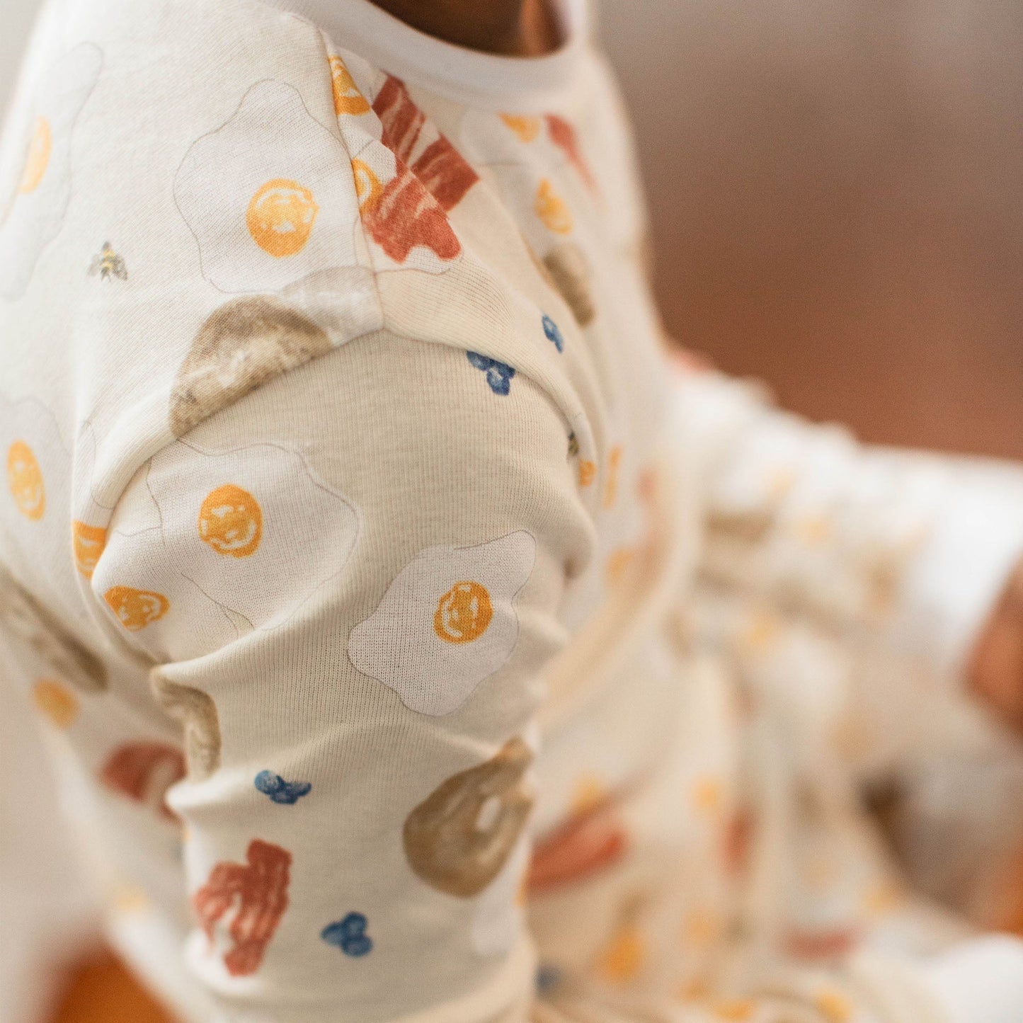 Eggs & Coffee Organic Two-Piece Pajamas 2 Pack
