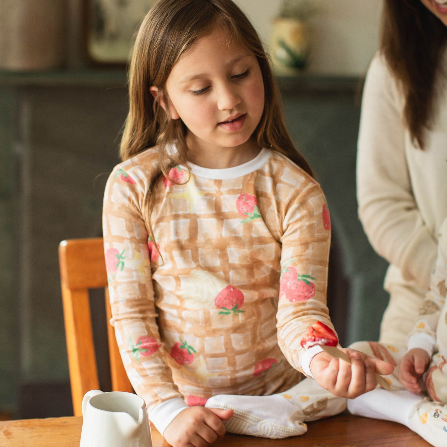 Waffle & Cheesecake Organic Two-Piece Pajamas 2 Pack