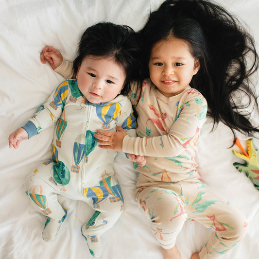 Mystical Dragons Organic Two-Piece Pajamas