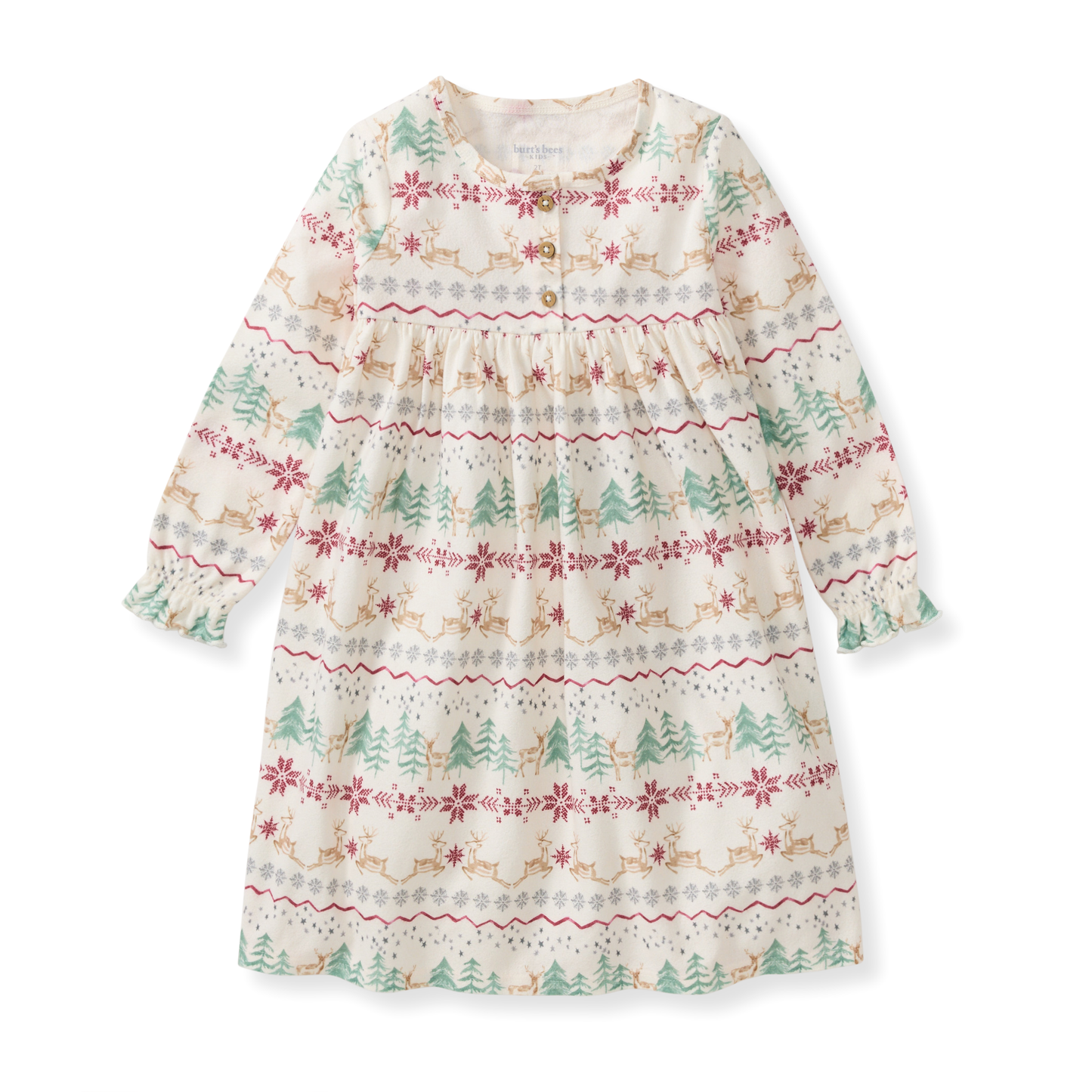 Magical Forest Fair Isle Flannel Nightgown