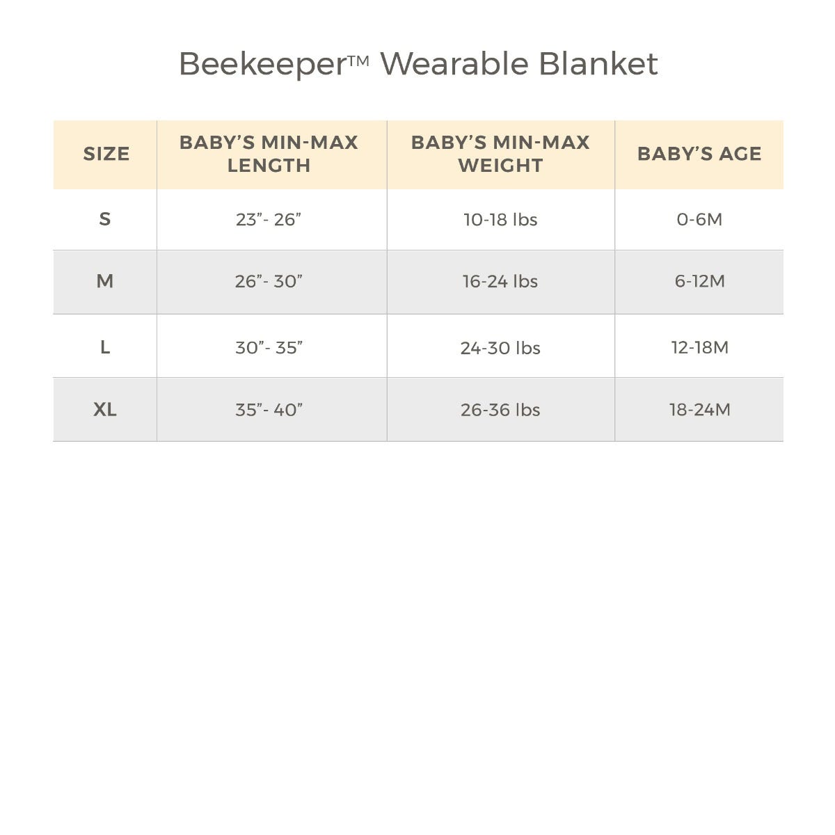 Hello Moon Organic Lightweight Beekeeper™ Wearable Baby Blanket