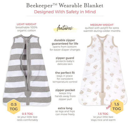 Over the Moon Beekeeper™ Wearable Baby Blanket