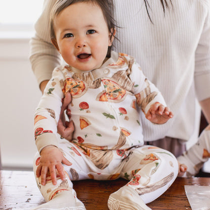 Brick Oven Pizza Organic Two-Piece Pajamas