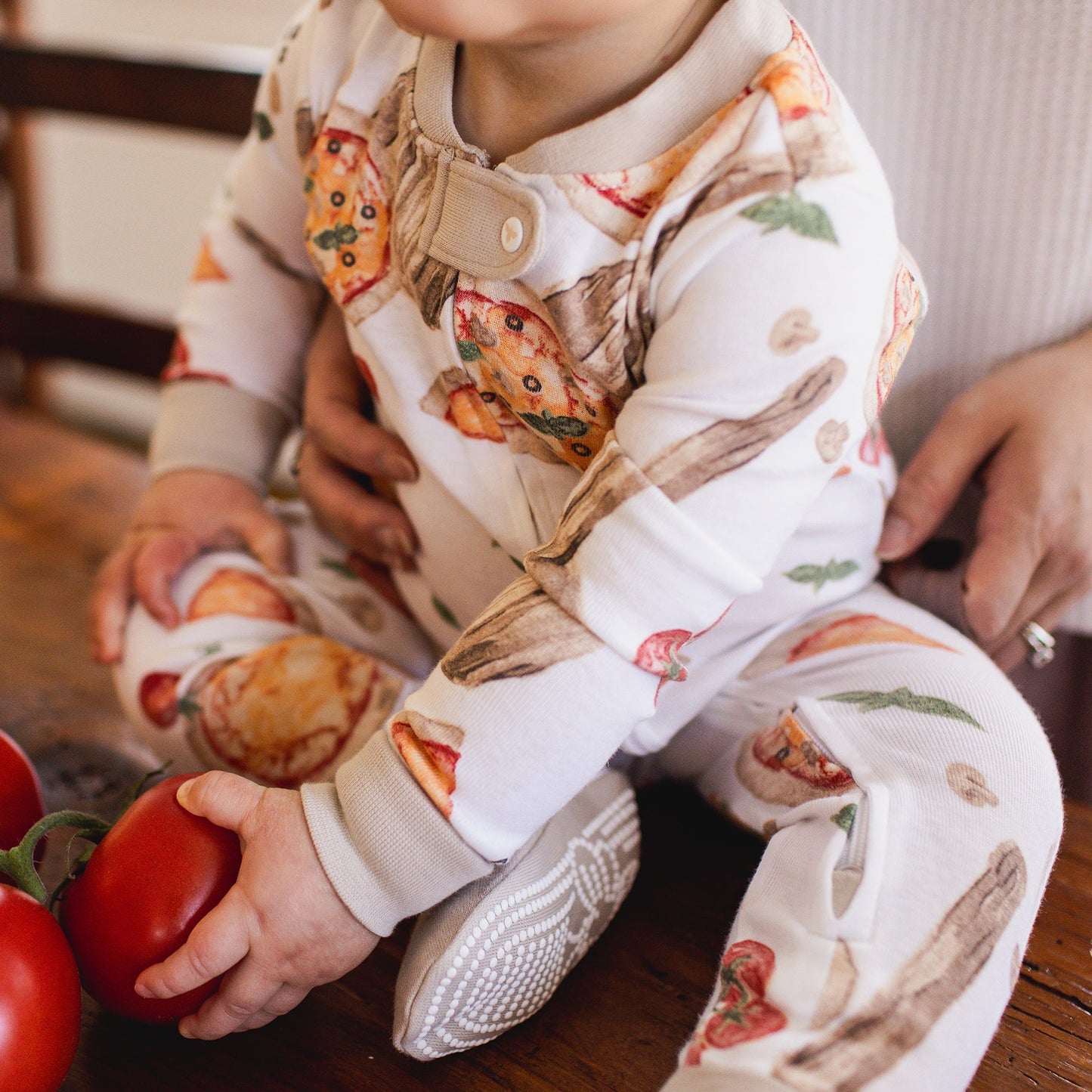 Brick Oven Pizza Organic Cotton Sleep & Play