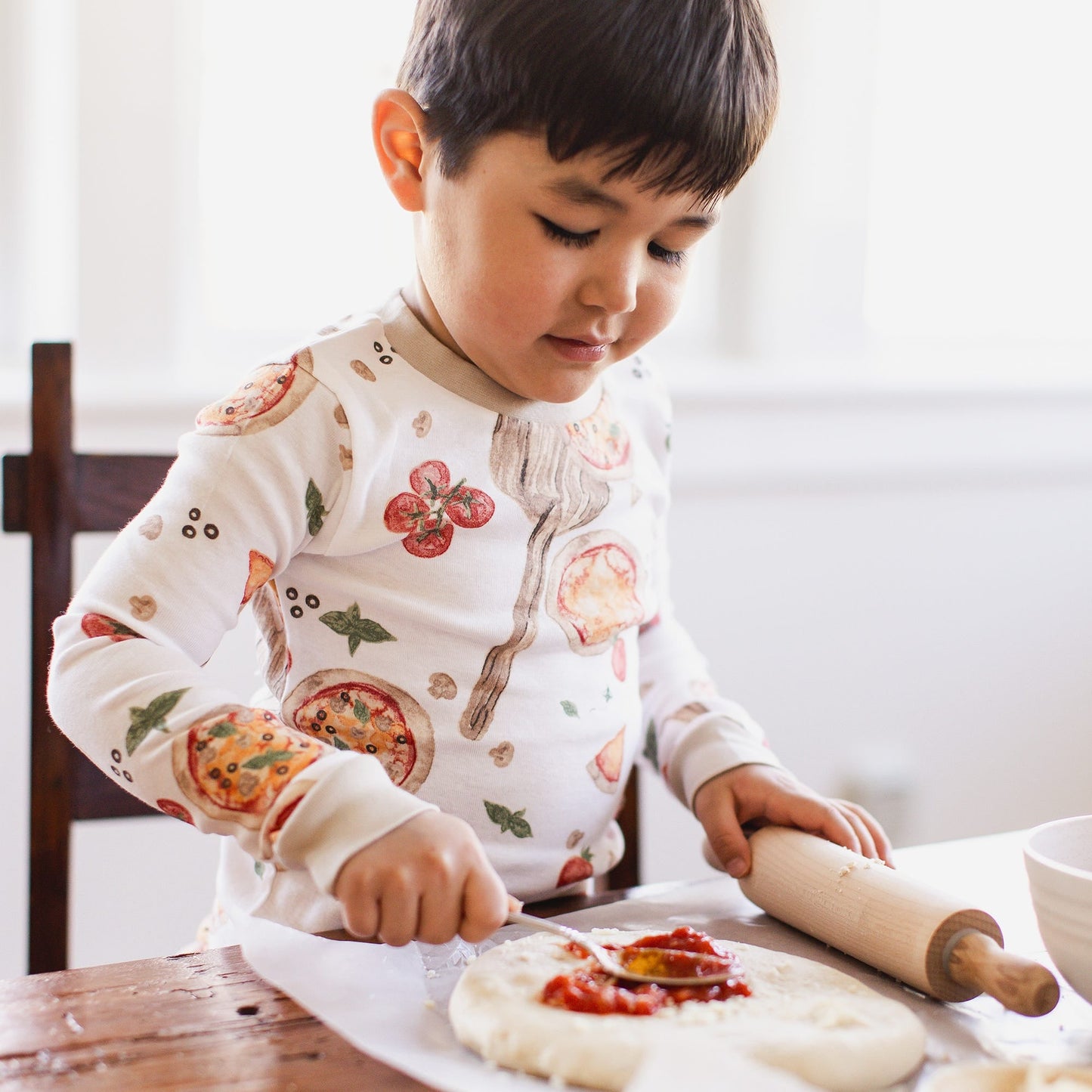 Brick Oven Pizza Organic Cotton Sleep & Play