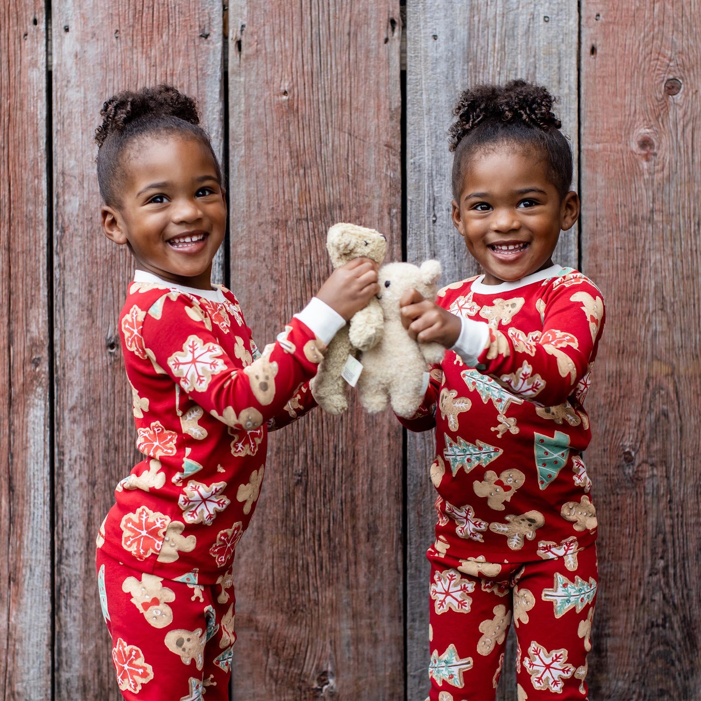 Gingerbread Bake Matching Family Pajamas