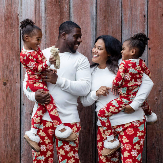 Gingerbread Bake Matching Family Pajamas
