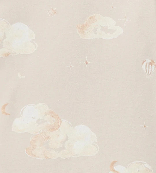 Good Night Sky Organic Warmer Beekeeper™ Wearable Baby Blanket - Limestone
