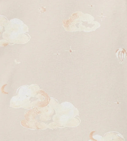 Good Night Sky Organic Warmer Beekeeper™ Wearable Baby Blanket - Limestone