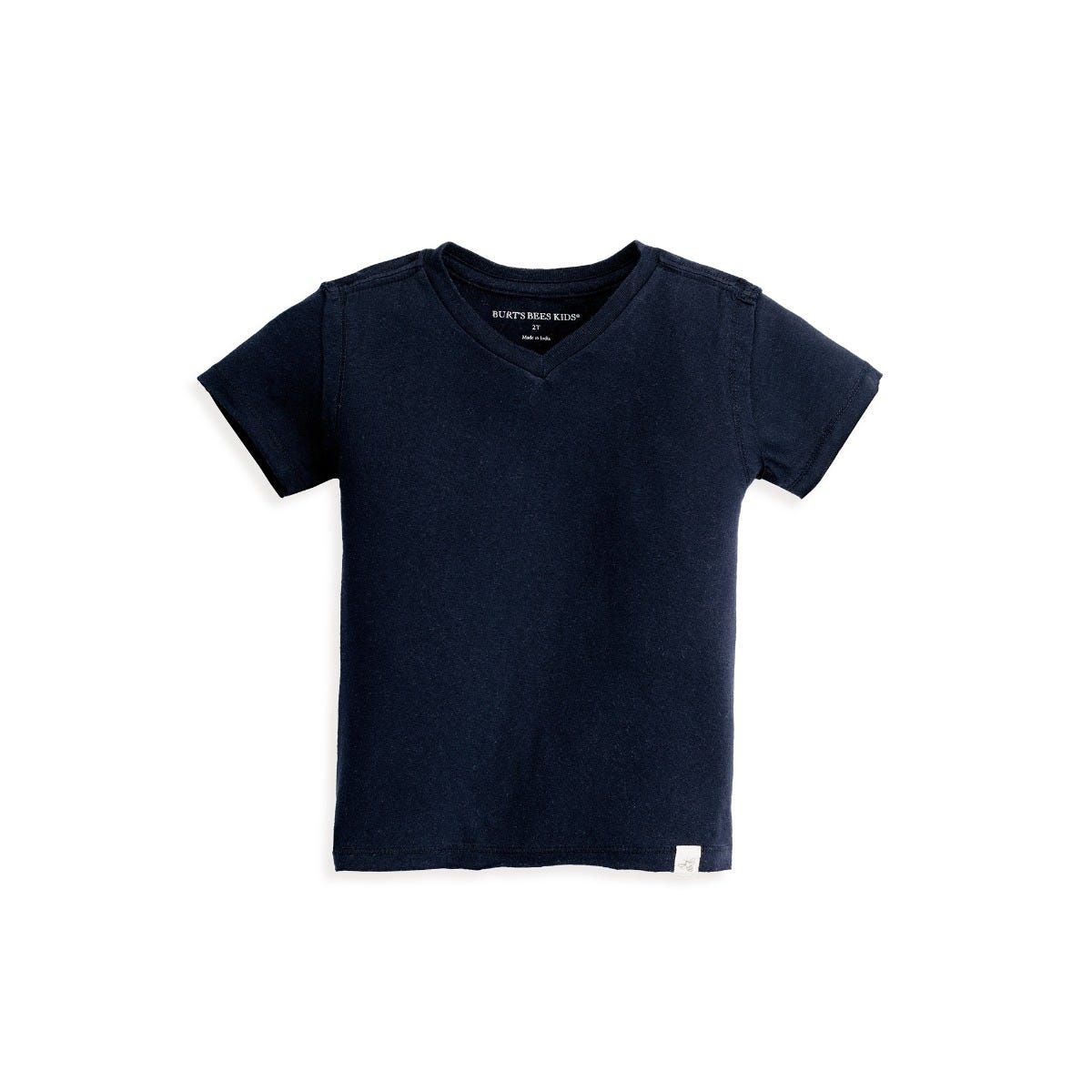 Short Sleeve Signature Organic Baby V Neck Tee