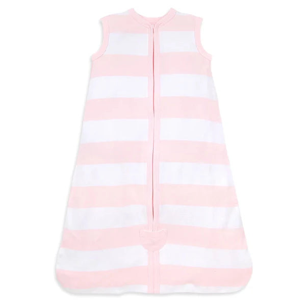Rugby Stripe Organic Beekeeper™ Wearable Baby Blanket - Blossom