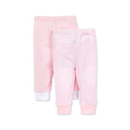 Organic Cotton Footless Baby Pants 2 Pack