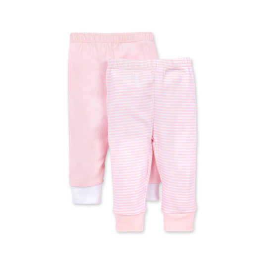 Organic Cotton Footless Baby Pants 2 Pack