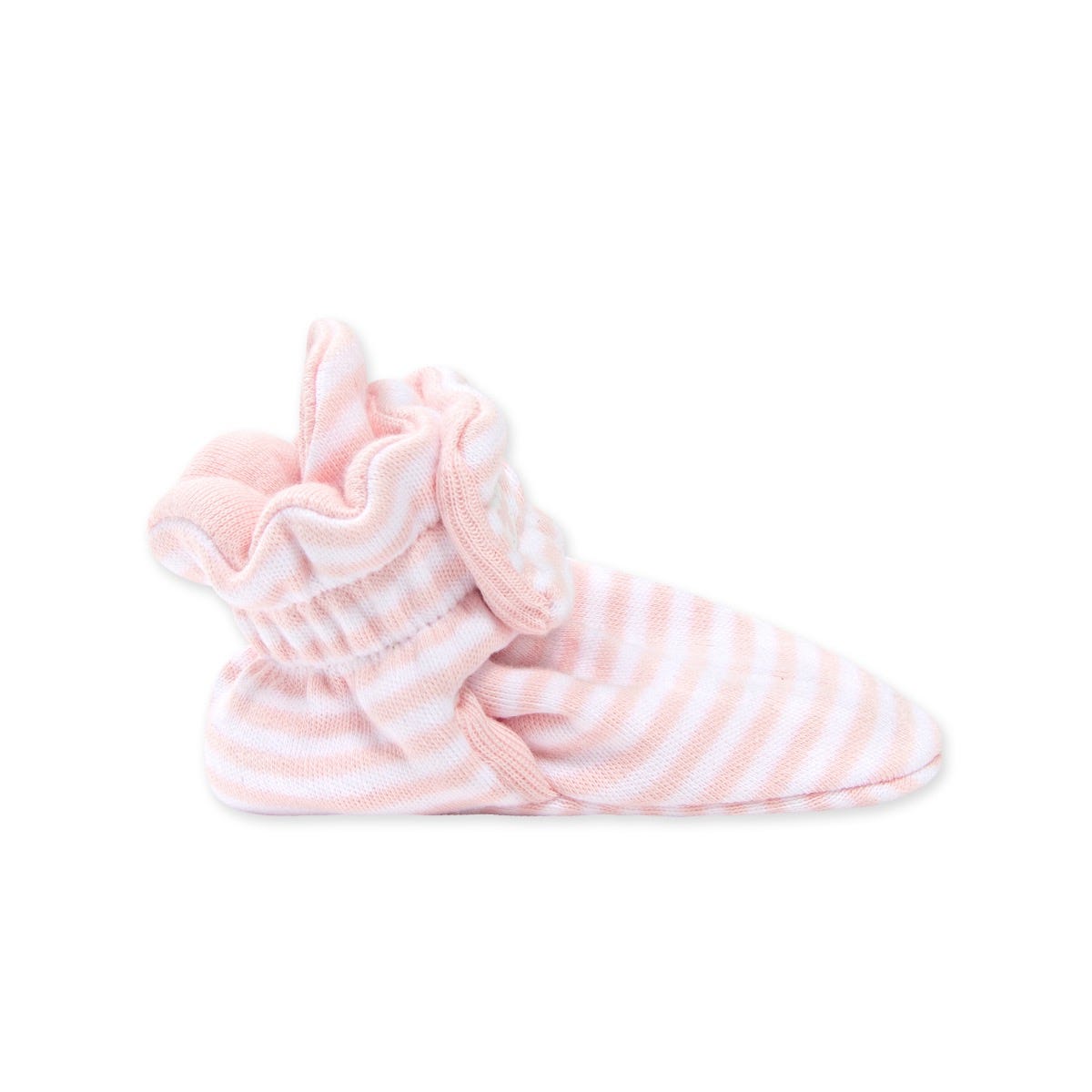 Classic Stripe Organic Cotton Baby Booties
