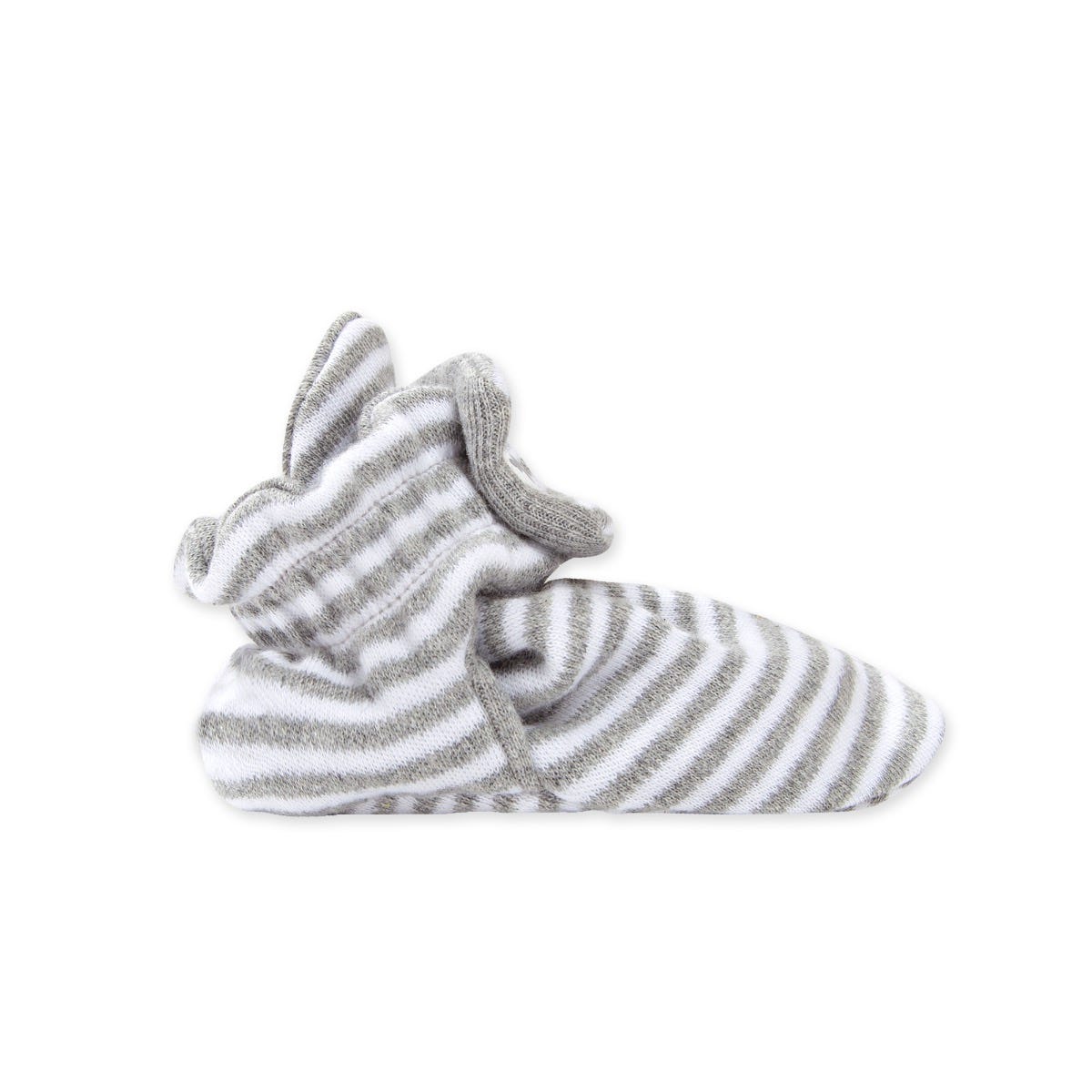 Classic Stripe Organic Cotton Baby Booties