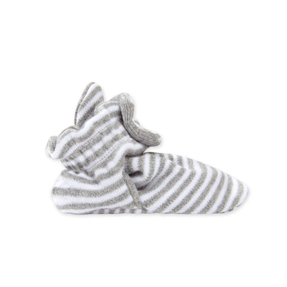 Classic Stripe Organic Cotton Baby Booties