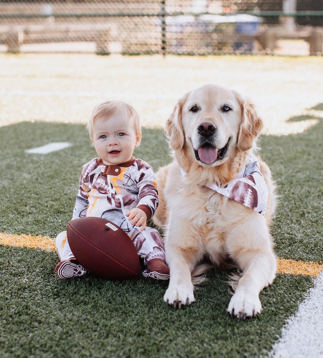 Football Season Organic Matching Women's Pajamas
