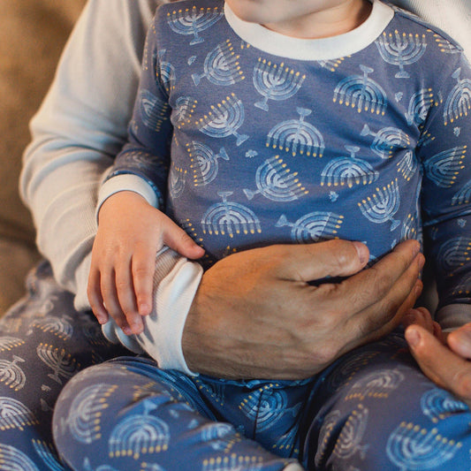 Menorah Matching Family Pajamas
