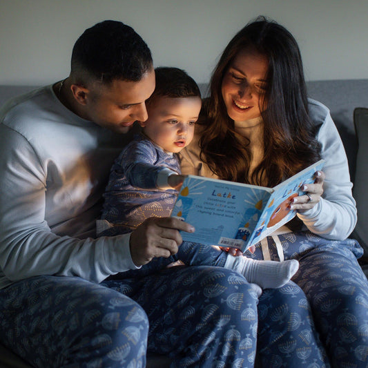 Menorah Matching Family Pajamas