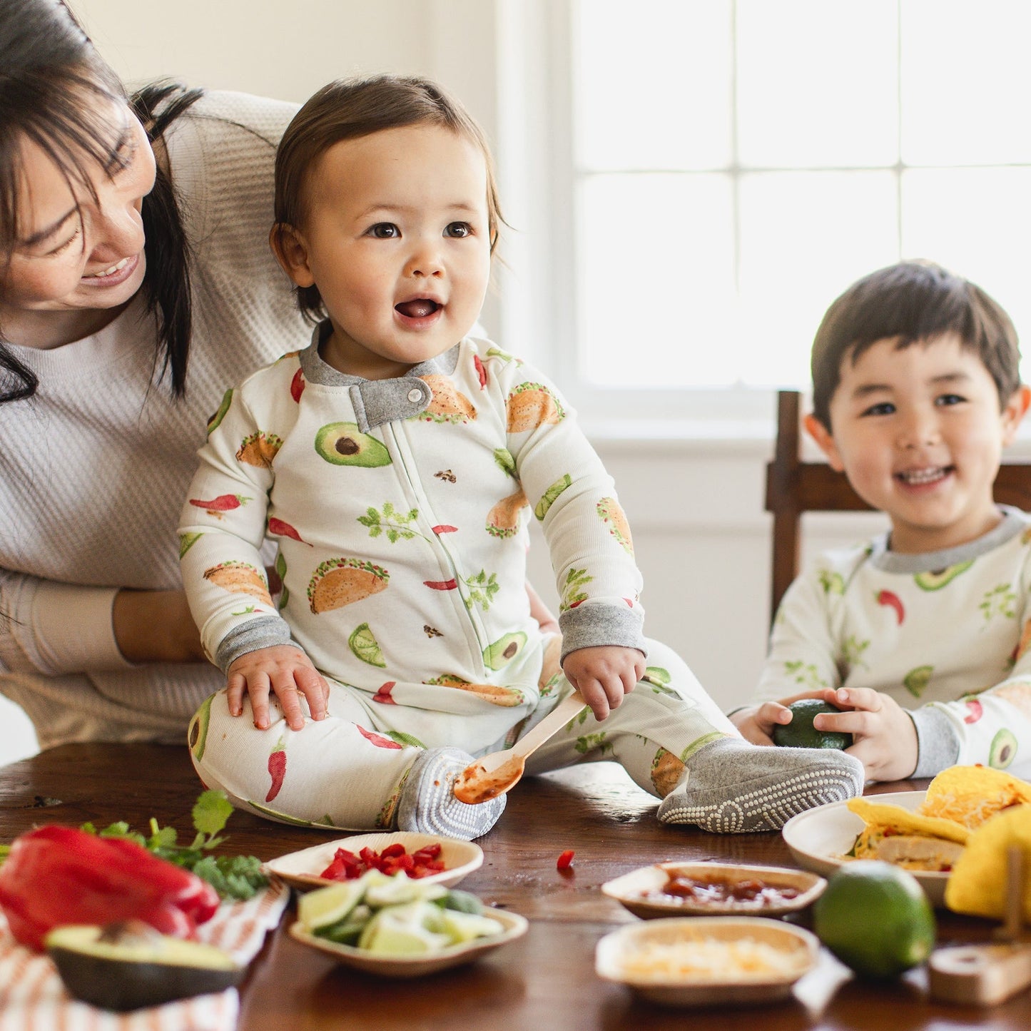 Taco Tuesday Organic Cotton Sleep & Play