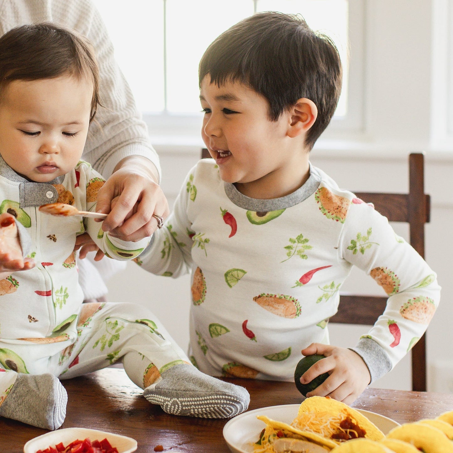Taco Tuesday Organic Two-Piece Pajamas